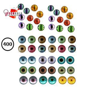 طلق ترنسپرنت چشم عروسک (6 کد تنوع)