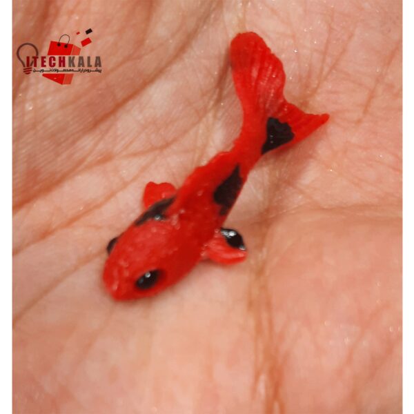 ماهی قرمز سه بعدی (4 سانت)