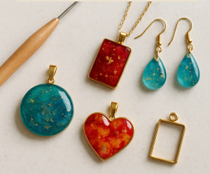 آموزش درست کردن زیورآلات رزینی برای افراد مبتدی (راهنمای کامل + نکات کاربردی)