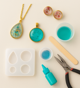 آموزش درست کردن زیورآلات رزینی برای افراد مبتدی (راهنمای کامل + نکات کاربردی)