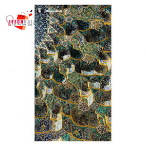 برچسب کاغذی پشت چسبدار طرح معماری ایرانی کد 1