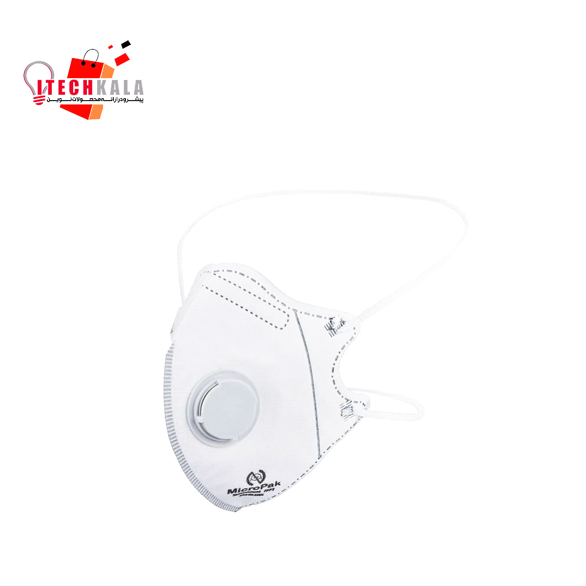 321CV-H- ماسک FFP2 کربن اکتیو سوپاپ دار