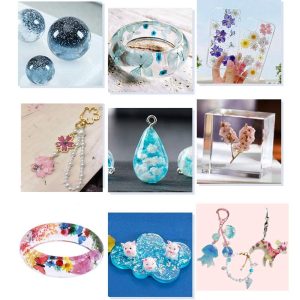 20 ایده برای ساخت زیورالات رزینی