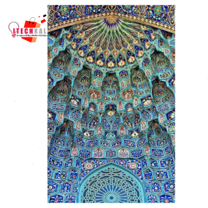 برچسب کاغذی پشت چسبدار طرح معماری ایرانی کد 10 (کپی)
