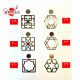 بیس مولتی استایل گوشواره کد 59 تا 64 (1 جفت)