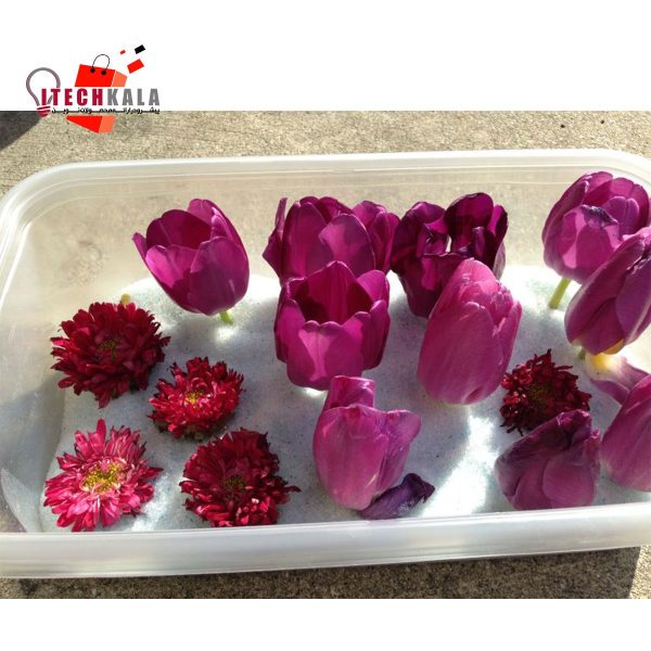 سیلیکاژل پودری سفید با نشانگر آبی (1 کیلویی)