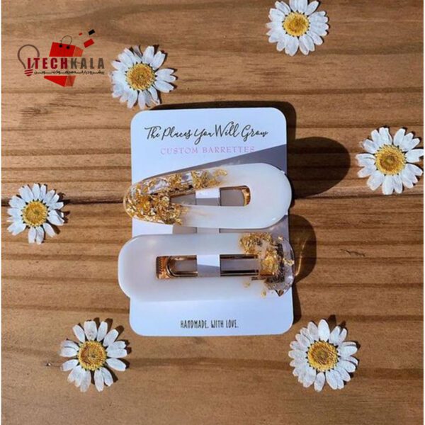 بسته ساخت 10 عدد گل سر رزینی