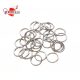 حلقه اتصال استیل نقره ای 1 سانتی(50 عددی)