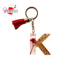 بسته ساخت 10 عدد جا کلیدی حروف رزینی