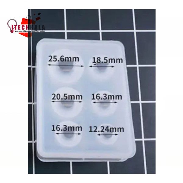 قالب سیلیکونی کره 6 عددی