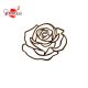 ورق مقوایی طلایی گل رز