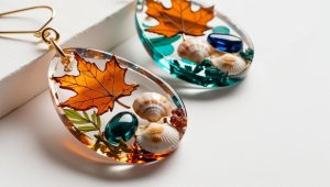 20 ایده برای ساخت زیورالات رزینی